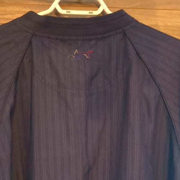 Vintage Greg Norman Collection
Blue Pullover Windbreaker Golf Jacket Waterproof - Picture 7 of 8